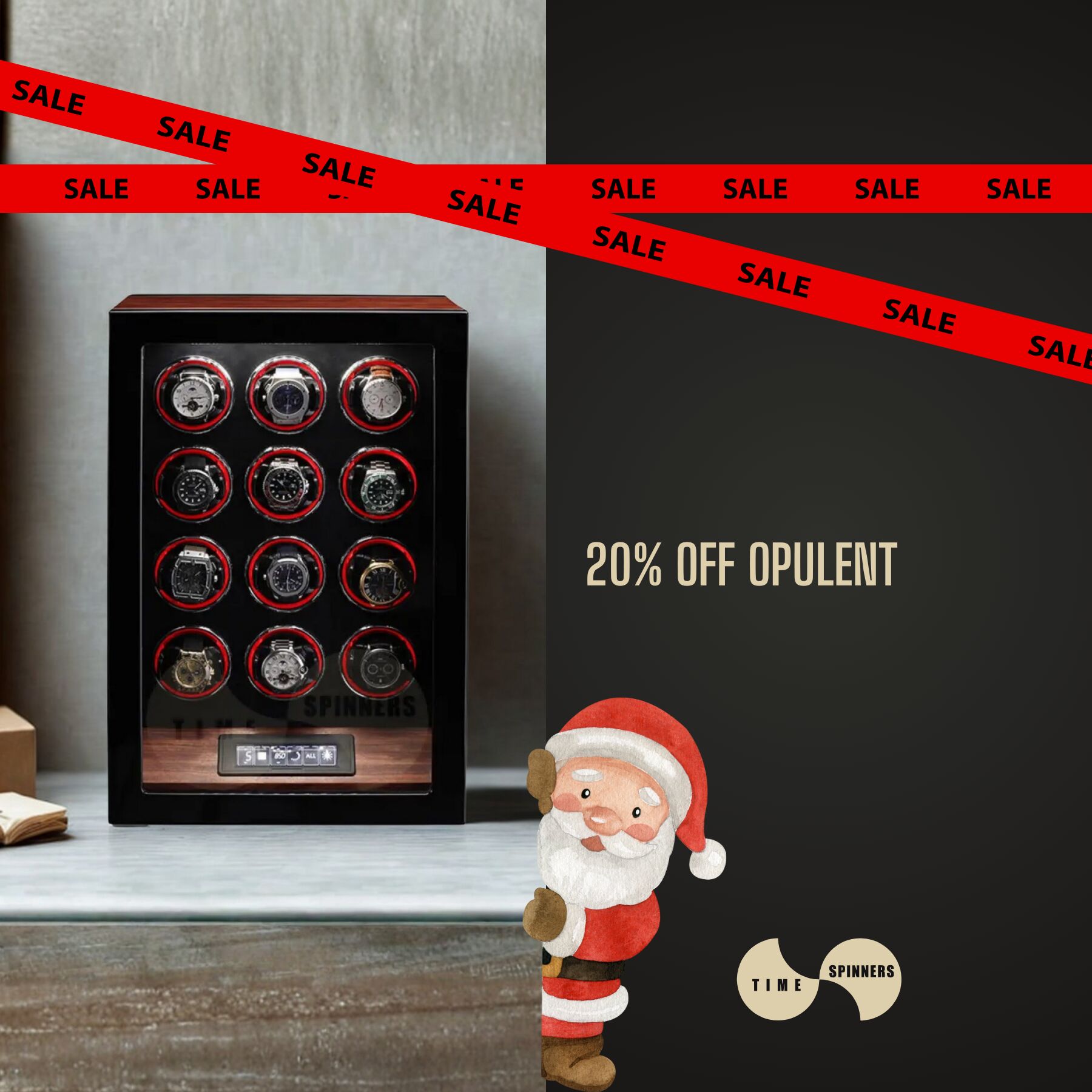Opulent - Remote Controlled High-End Watch Winder